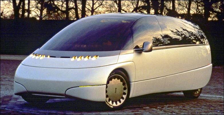 Fourgonnette concept hybride General Motors HX3